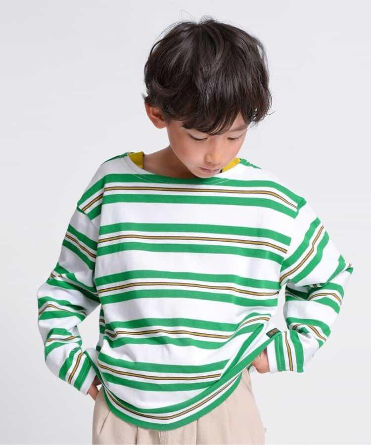 BRUH 條紋巴斯克衫