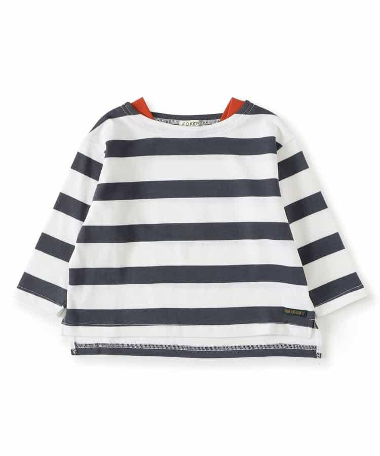 BRUH 條紋巴斯克衫