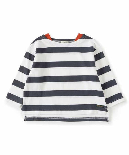 BRUH 條紋巴斯克衫