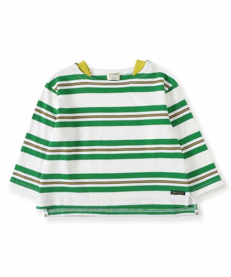 BRUH 條紋巴斯克衫