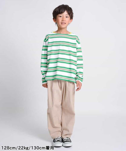 BRUH 條紋巴斯克衫