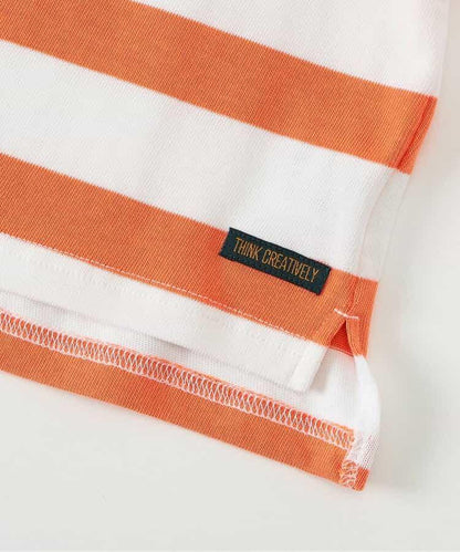 BRUH 條紋巴斯克衫