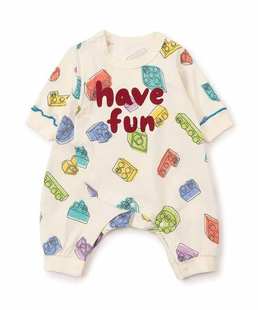 趣味圖案連體衣