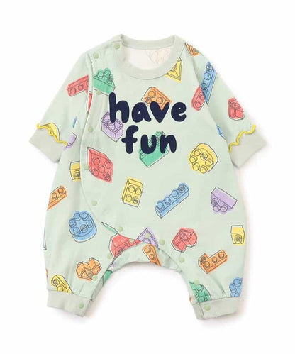 趣味圖案連體衣