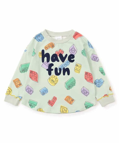 趣味圖案長袖T恤