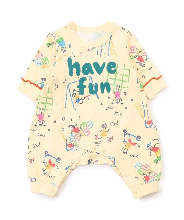 趣味圖案連體衣