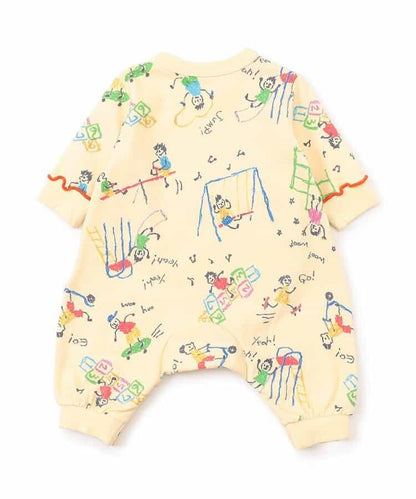 趣味圖案連體衣