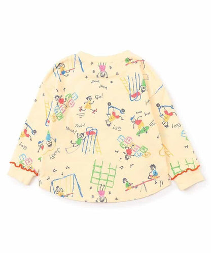 趣味圖案長袖T恤