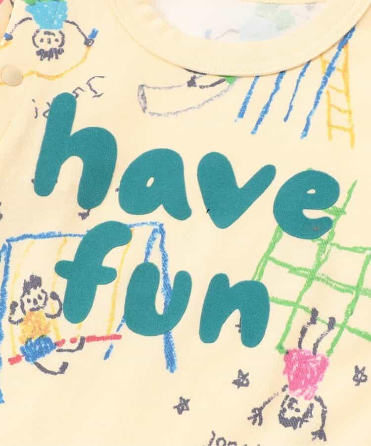 趣味圖案連體衣