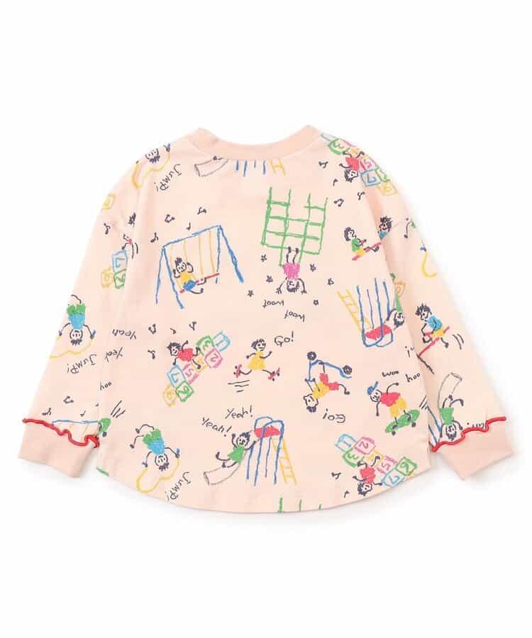 趣味圖案長袖T恤