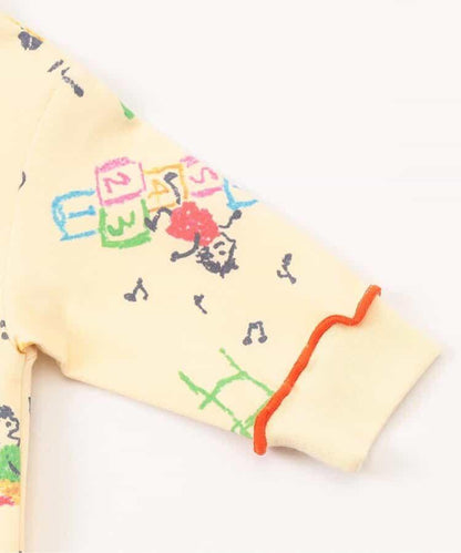 趣味圖案連體衣