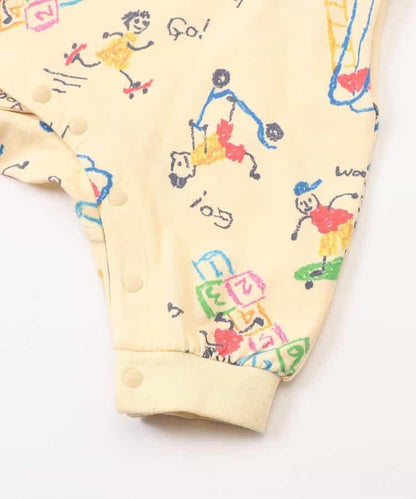 趣味圖案連體衣