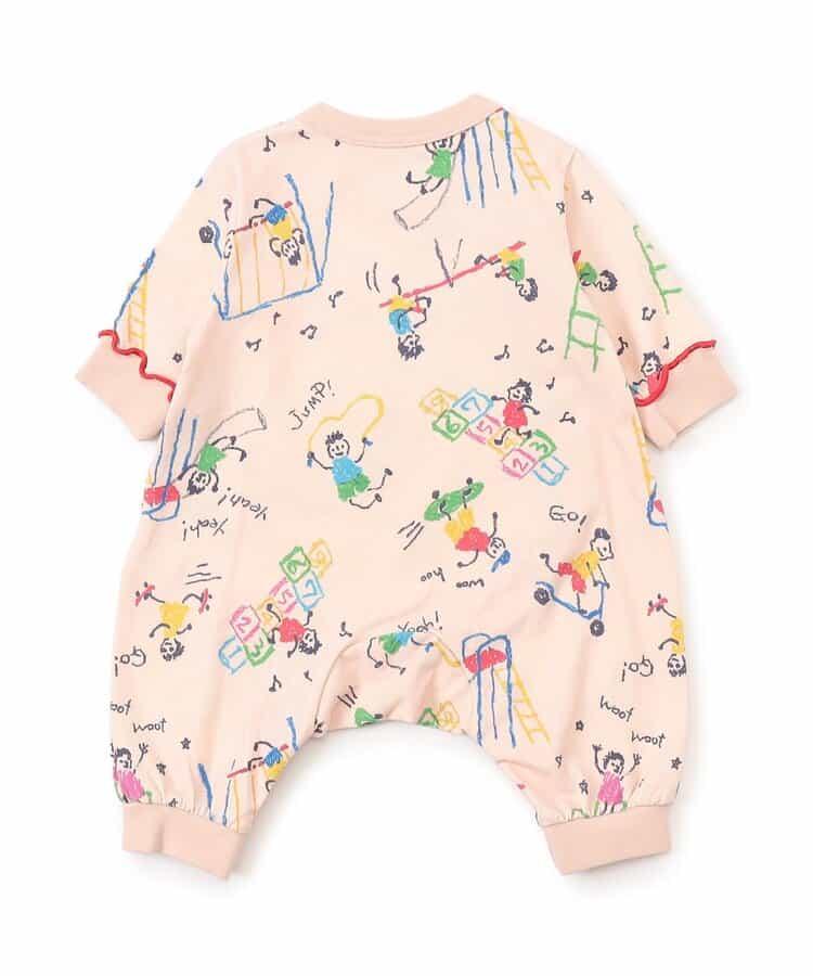 趣味圖案連體衣