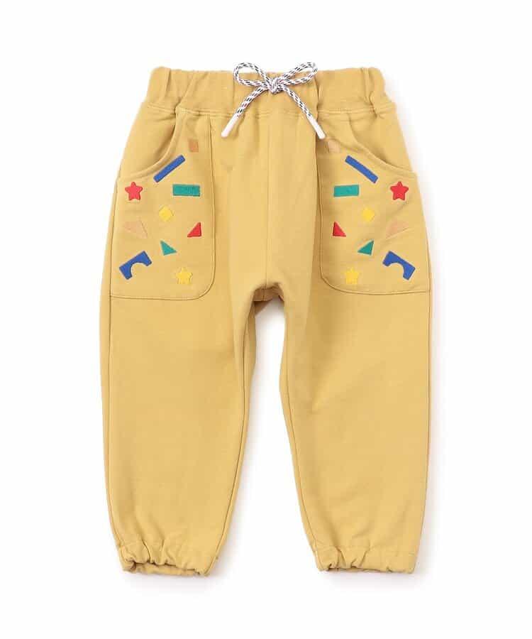 積木玩樂刺繡哈倫束腳褲 九分褲