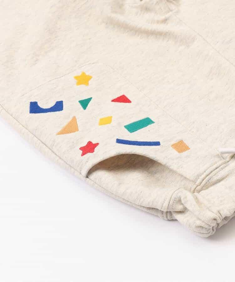 積木玩樂刺繡哈倫束腳褲 九分褲