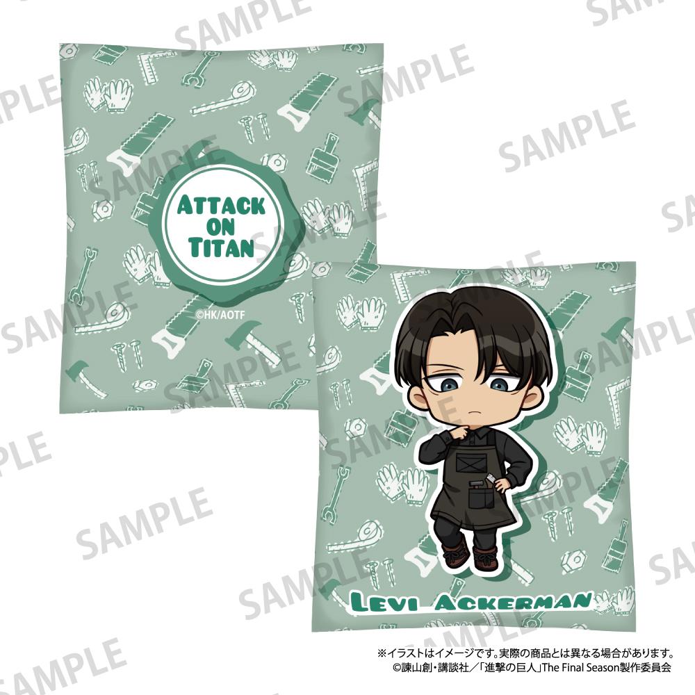 《進擊的巨人》靠墊 利威爾·阿克曼（Q版）（DIY）