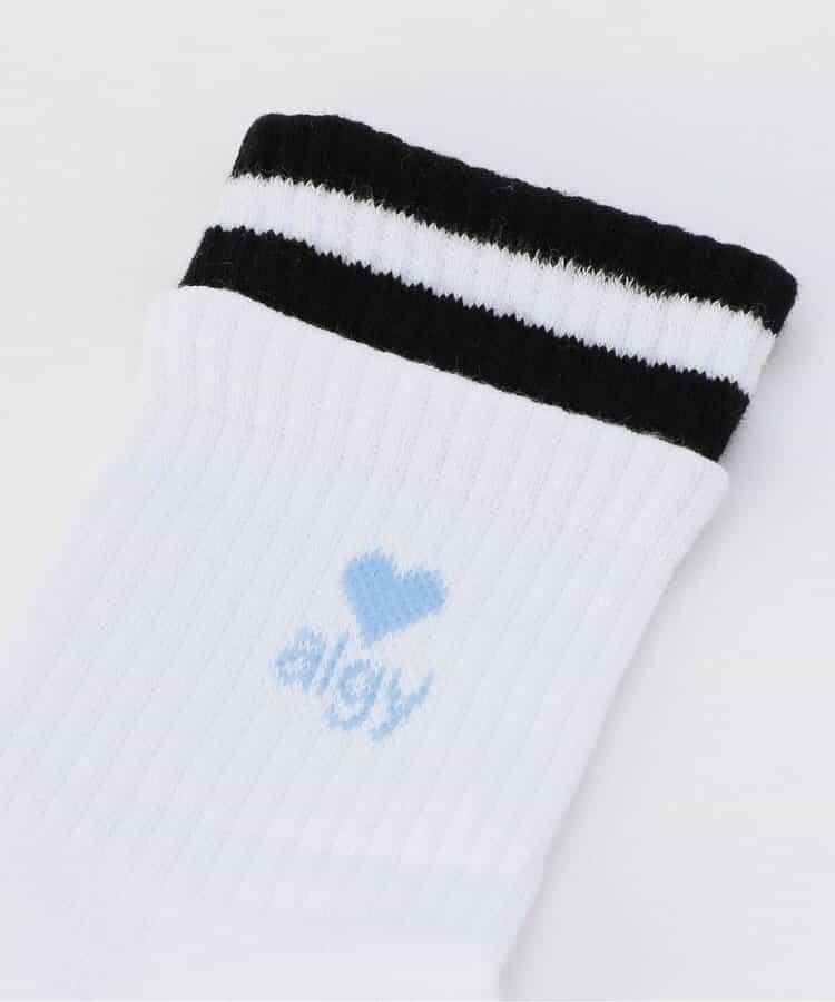 【抗菌防臭】層疊風格圓領襪1