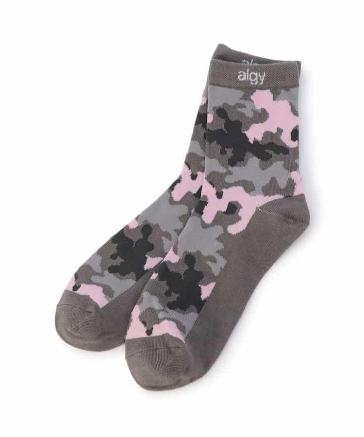 迷彩圖案中筒襪