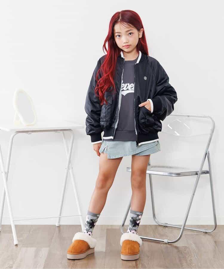 迷彩圖案中筒襪