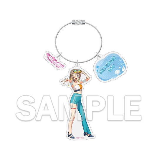 LoveLive! Sunshine!!_金屬絲亞克力鑰匙扣 渡邊曜