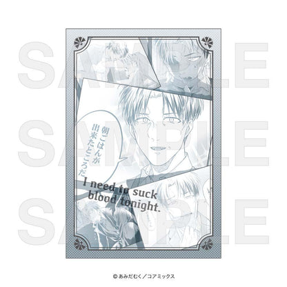 夜分打擾吸血。_明信片C 小夜稔