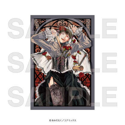 夜分打擾吸血。_明信片B 全新繪製插畫 山寺拓海