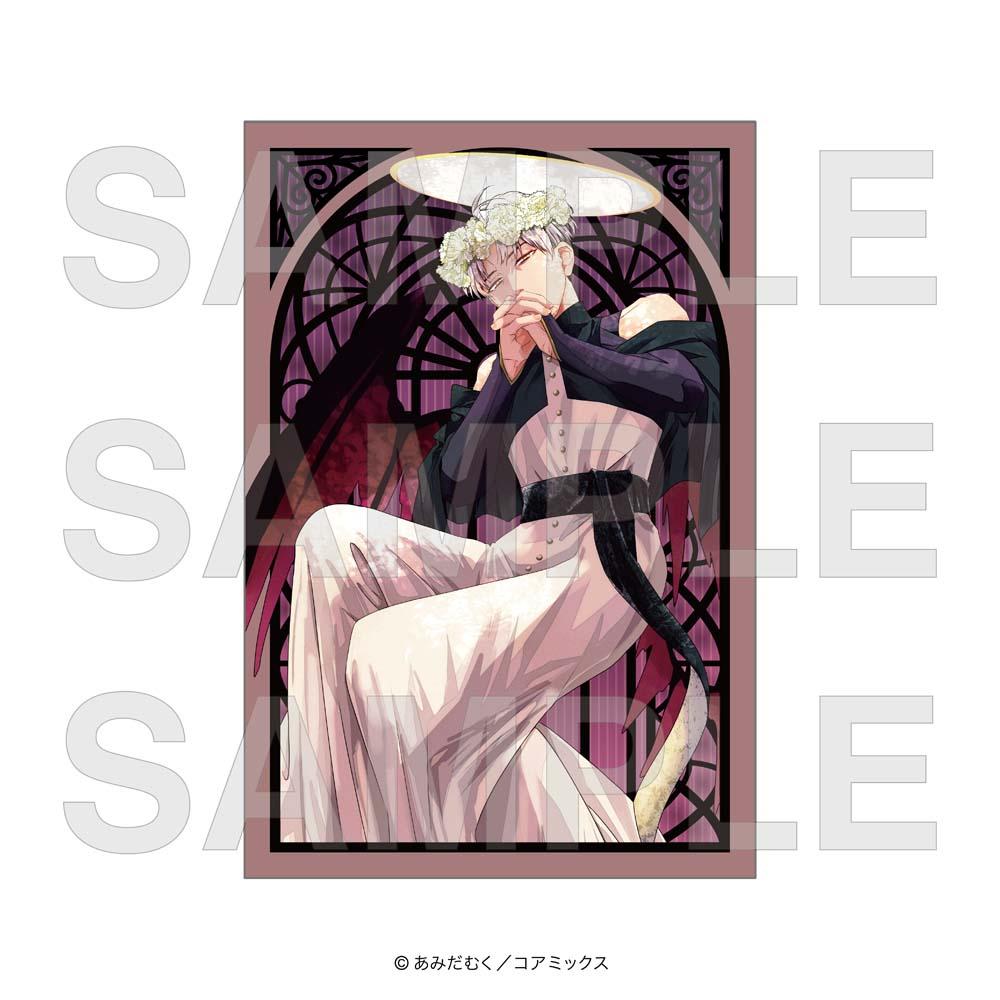 夜分打擾吸血。_明信片A 全新繪製插畫 小夜稔