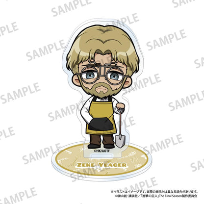 《進擊的巨人》亞克力立牌 吉克·耶格爾（Q版）（DIY）