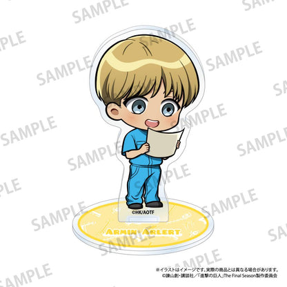 《進擊的巨人》亞克力立牌 阿爾敏·阿諾德（Q版）（DIY）