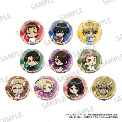 《進擊的巨人》玻璃磁貼 吉克·耶格爾（Q版）（DIY）