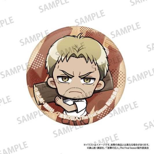 《進擊的巨人》玻璃磁鐵 萊納·布朗（Q版角色）（DIY）