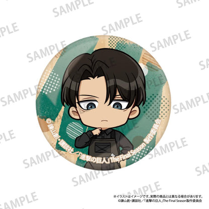 《進擊的巨人》玻璃磁貼 利威爾·阿克曼（Q版）（DIY）