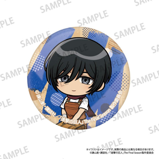 《進擊的巨人》玻璃磁貼 米卡莎·阿克曼（Q版）（DIY）