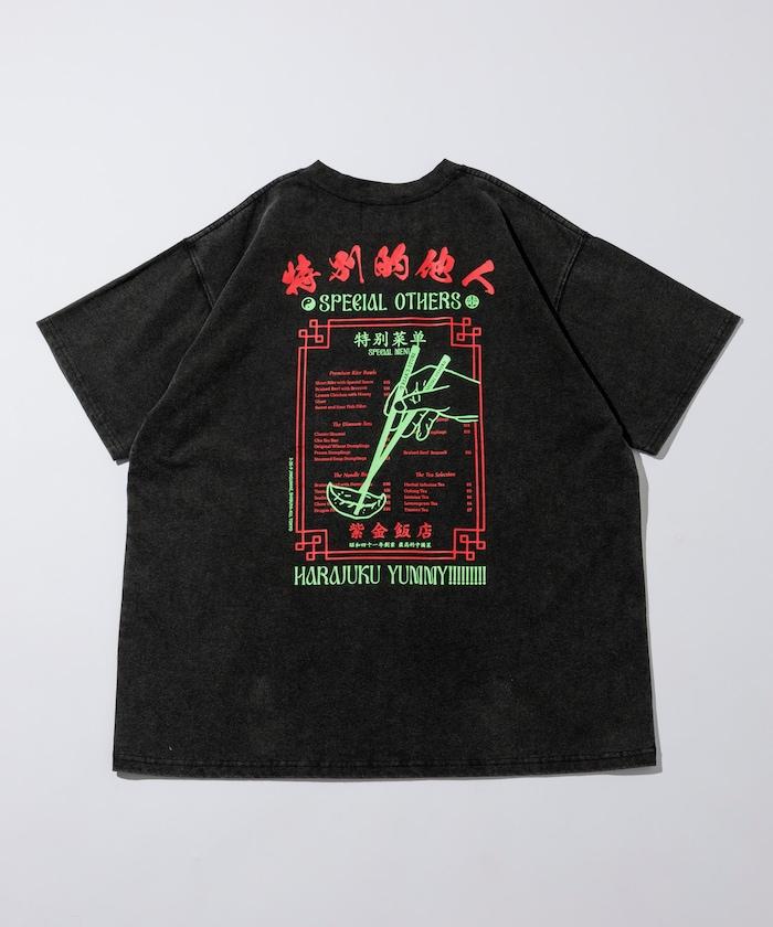 SPE × 紫金飯店 × FREAK'S 夜光背部印花圓領T恤