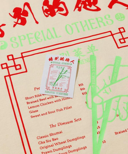 SPE × 紫金飯店 × FREAK'S 夜光背部印花圓領T恤