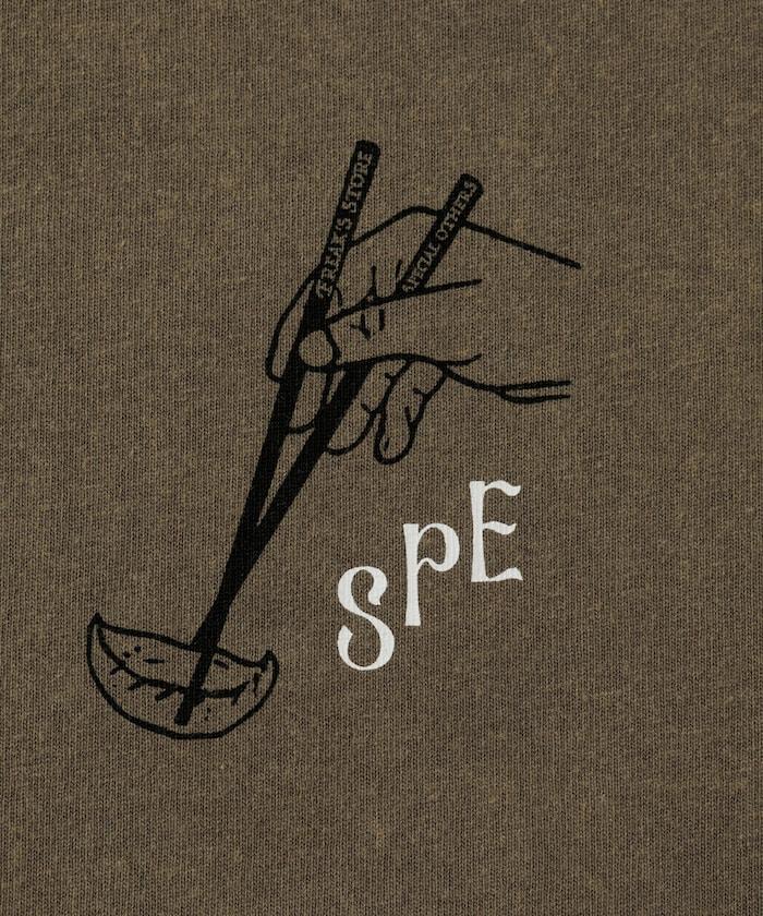 SPE × 紫金飯店 × FREAK'S 夜光背部印花圓領T恤