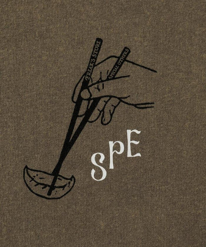 SPE × 紫金飯店 × FREAK'S 夜光背部印花圓領T恤