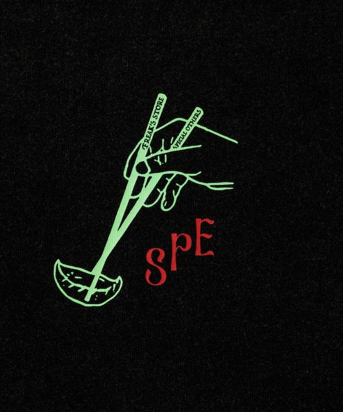 SPE × 紫金飯店 × FREAK'S 夜光背部印花圓領T恤
