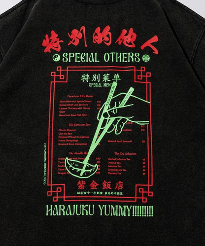 SPE × 紫金飯店 × FREAK'S 夜光背部印花圓領T恤