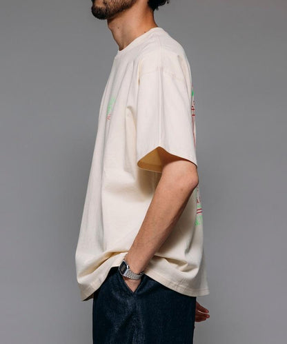 SPE × 紫金飯店 × FREAK'S 夜光背部印花圓領T恤