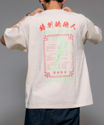 SPE × 紫金飯店 × FREAK'S 夜光背部印花圓領T恤