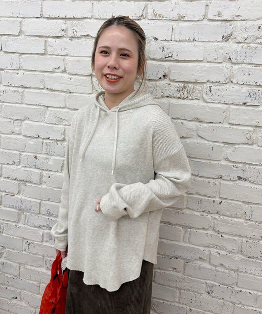 【@yns628企畫】華夫格拼接連帽衛衣