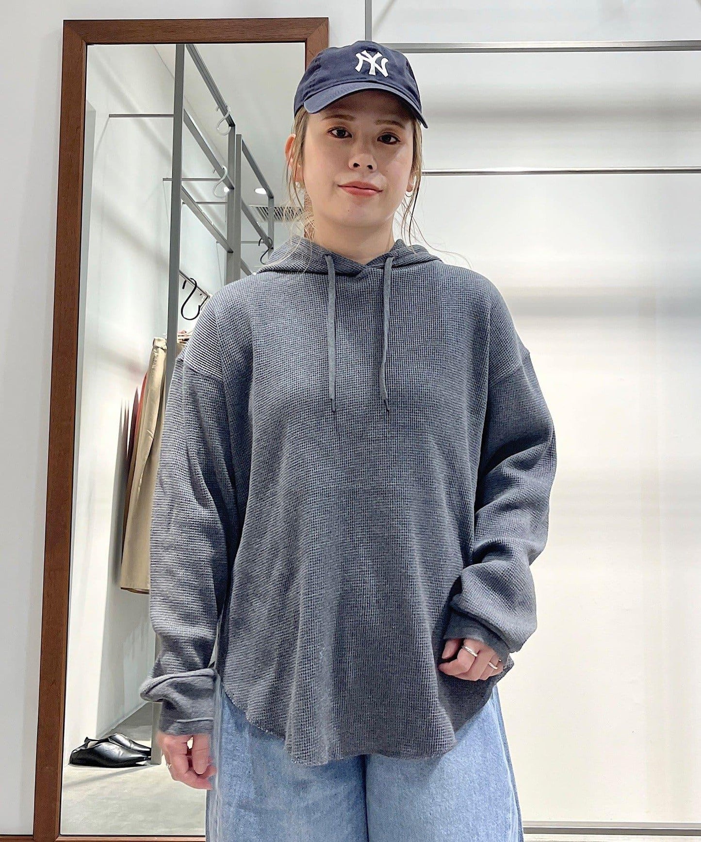 【@yns628企畫】華夫格拼接連帽衛衣