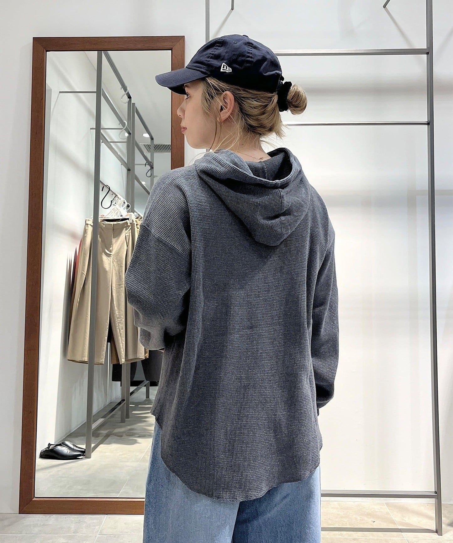 【@yns628企畫】華夫格拼接連帽衛衣