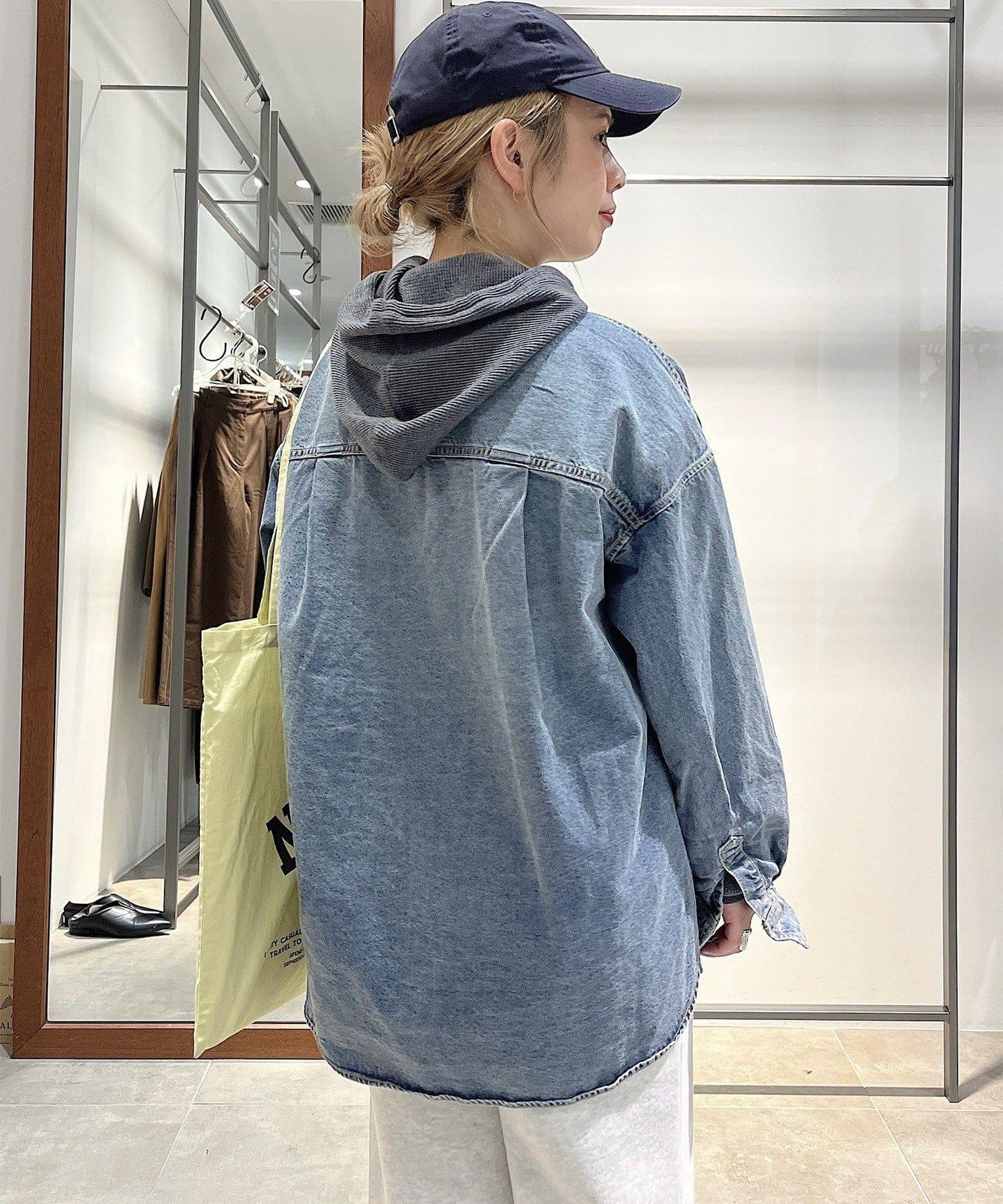 【@yns628企畫】華夫格拼接連帽衛衣