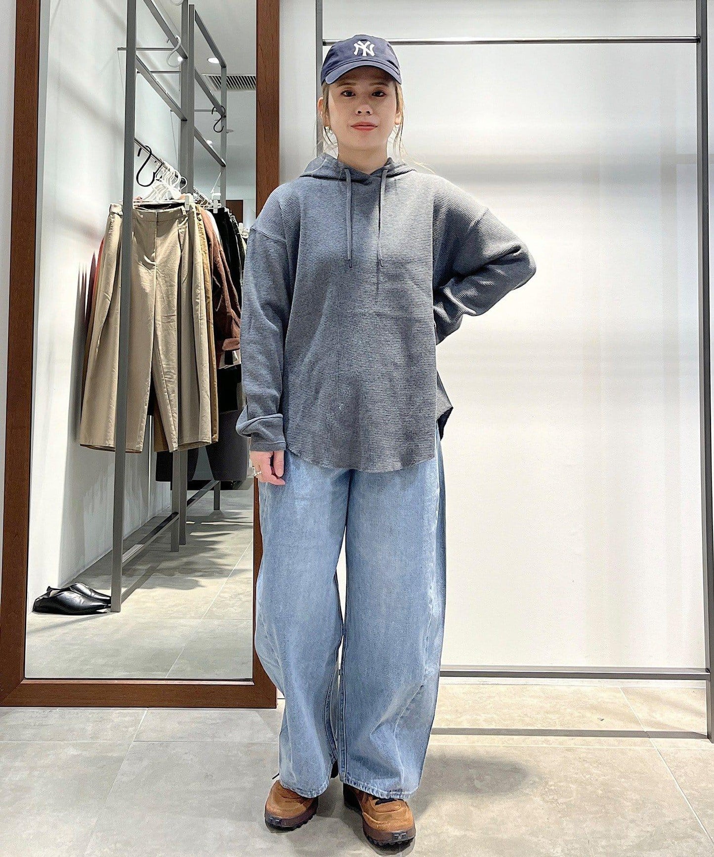 【@yns628企畫】華夫格拼接連帽衛衣