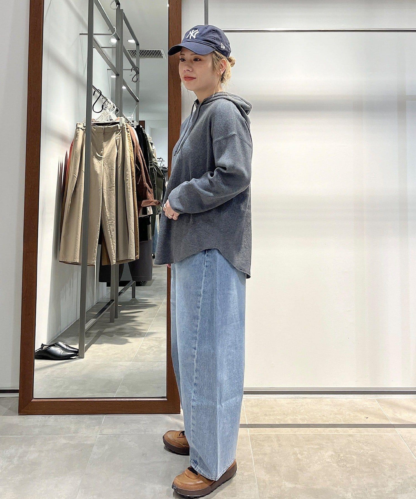 【@yns628企畫】華夫格拼接連帽衛衣