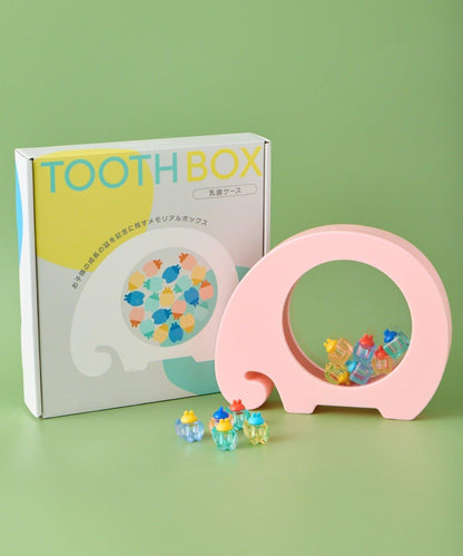 大象乳牙收納盒