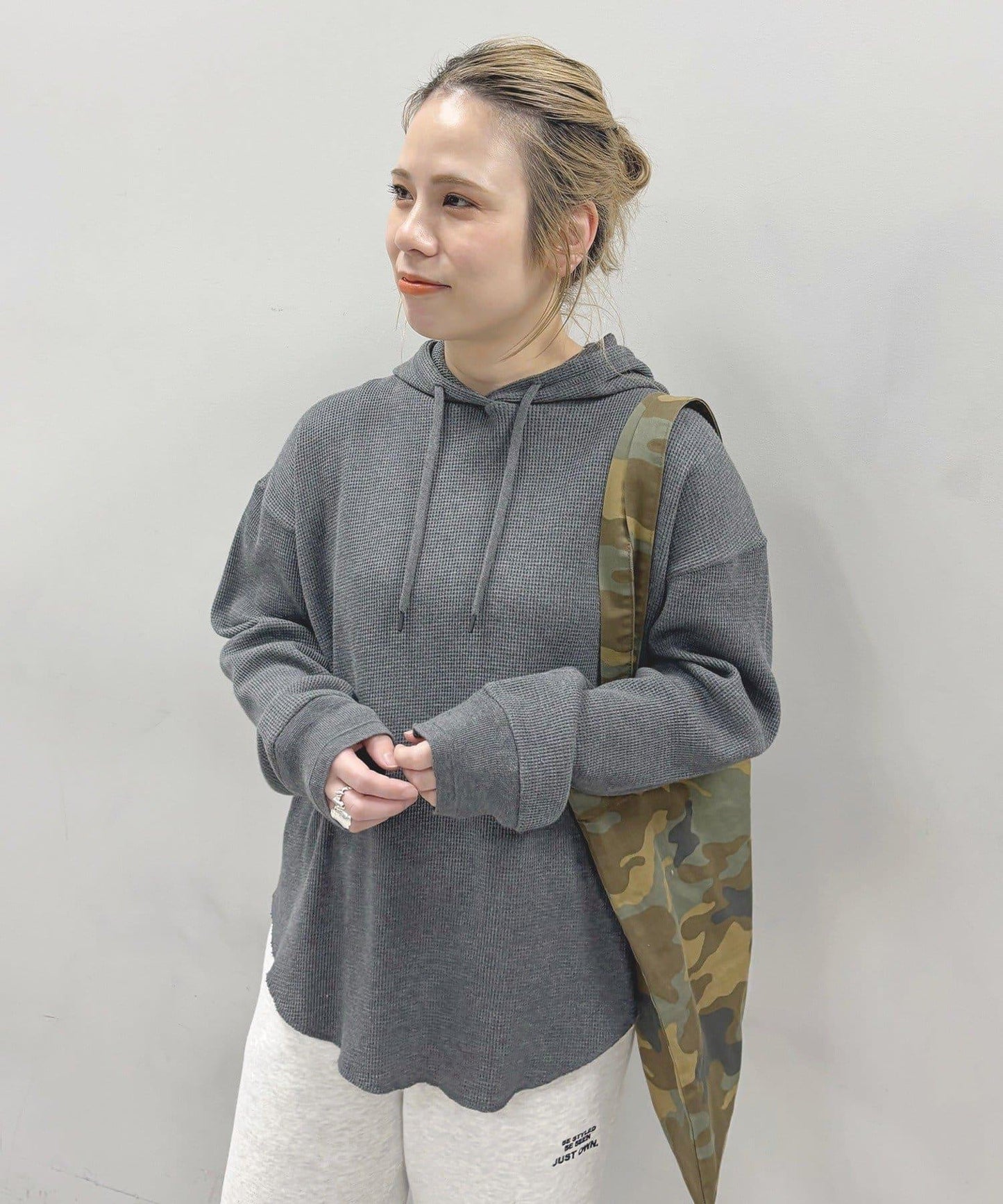 【@yns628企畫】華夫格拼接連帽衛衣