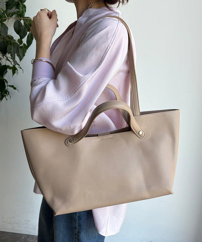 橫款2用托特包附化妝包